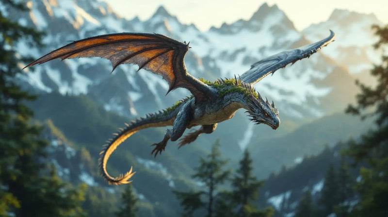 Drago in volo